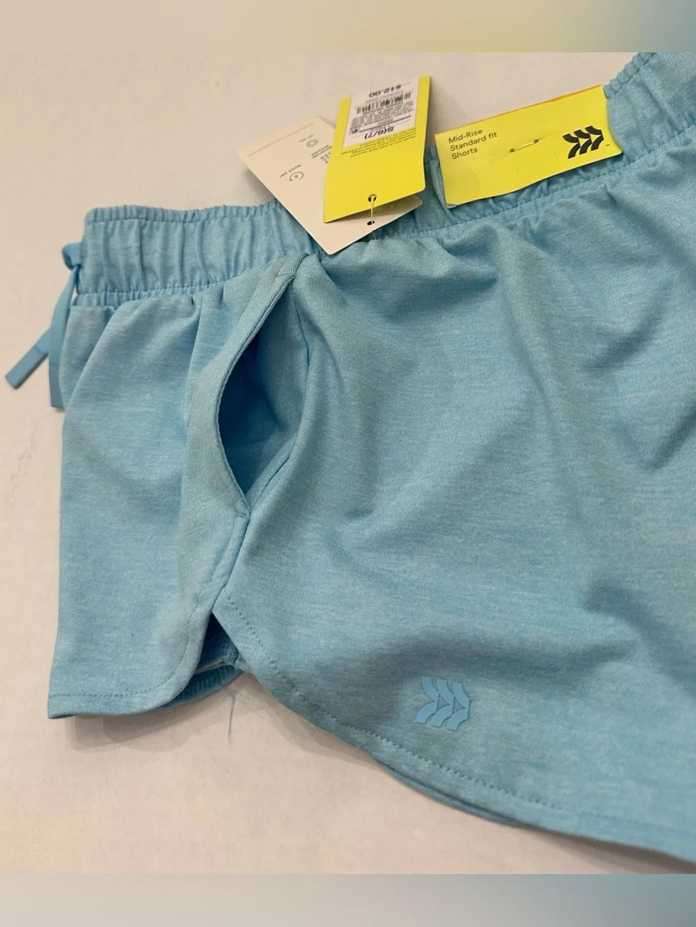 2 Pairs of Girls All In Motion Athletic Shorts, Size S (6/7) NWT's